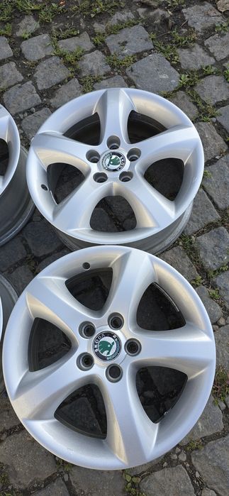 4 Jantes Originais Skoda Fabia 15" 5x100