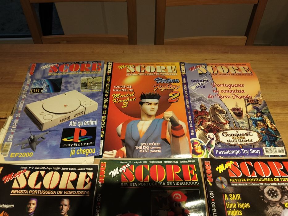 – N.º 4, 5, 7, 8, 11, 13 + CD nº 1 (raro)