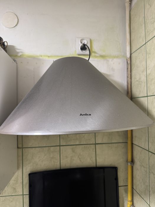 Kuchenka gazowa Amica Inox , okap opcjonalnie