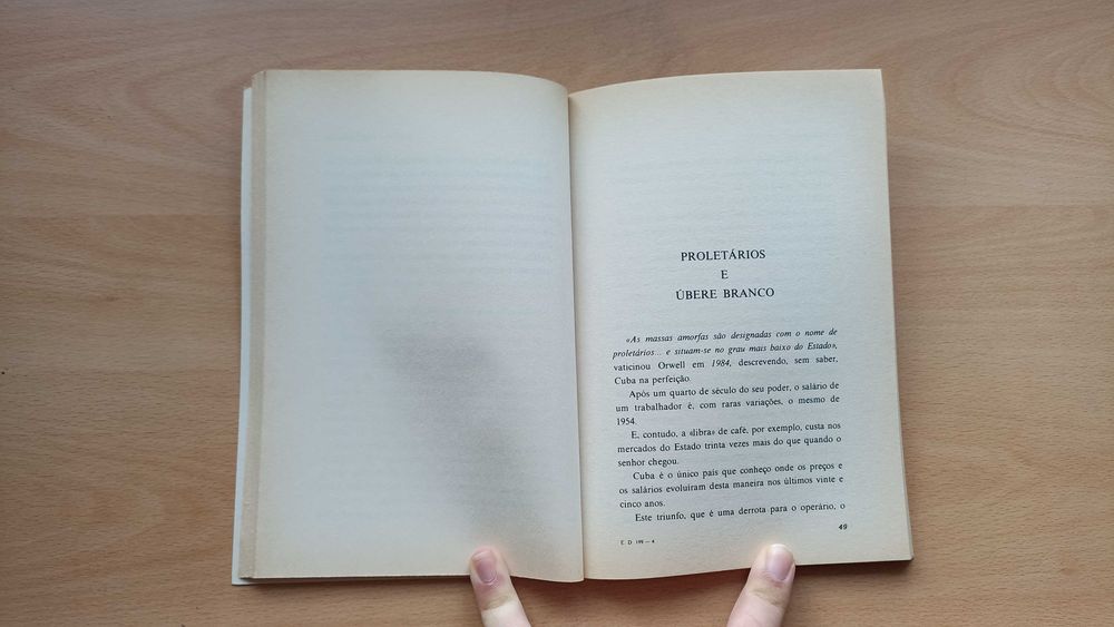Livro "Carta a Fidel Castro 1984" de Arrabal