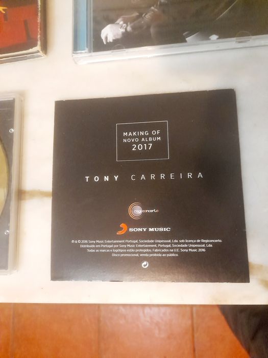 Conjunto de 6 Cds Tony Carreira