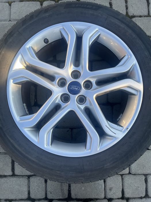 Alufelgi 5x108 19 cali Ford Edge Kuga Volvo Xc60 opony lato 235/55/19 zamiana