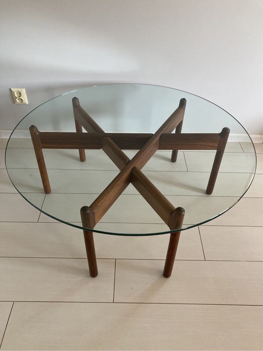 Duński stolik kawowy Projekt: Grete Jalk 1958r