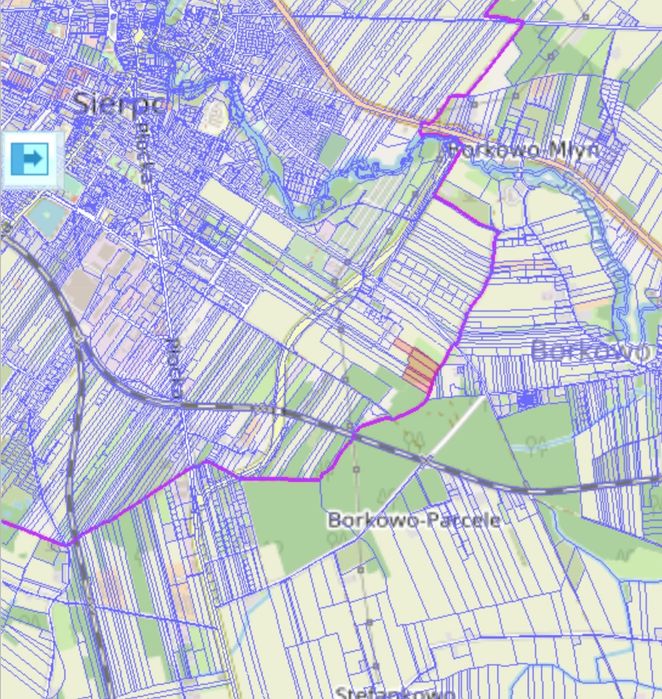 Teren inwestycyjny w Sierpcu 3.8h