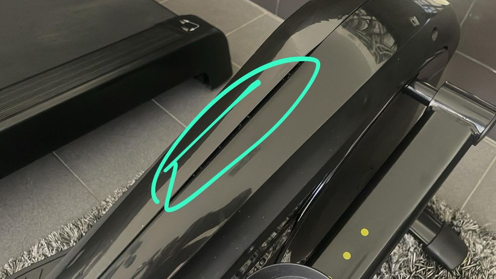 Bicicleta de elíptica como nova