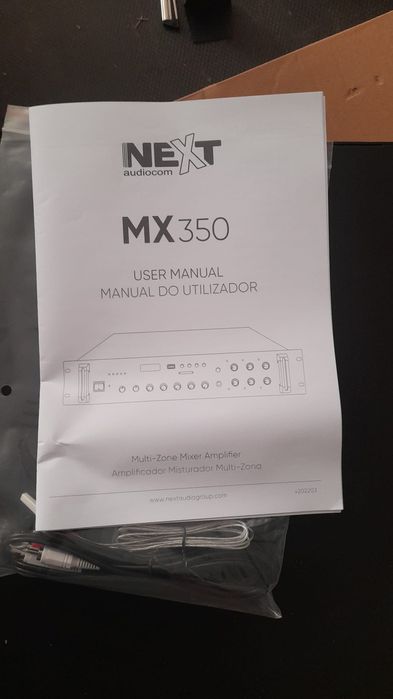MX350
Amplificador Misturador
