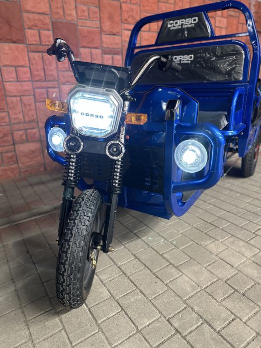Електричний вантажний трицикл Corso 1200w
