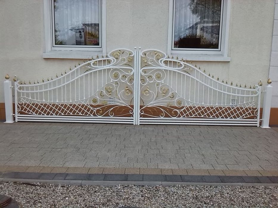 Bramy , ogrodzenia kute , schody , metaloplastyka ,balustrady,