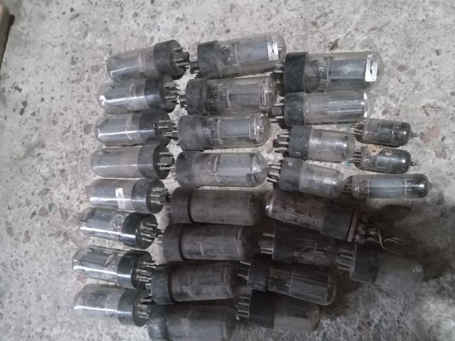 Старинные лампы СССР драгметаллы