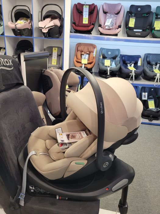4w1 Cybex Balios S Lux 2.0 Almond Beige z Cloud G i baza G