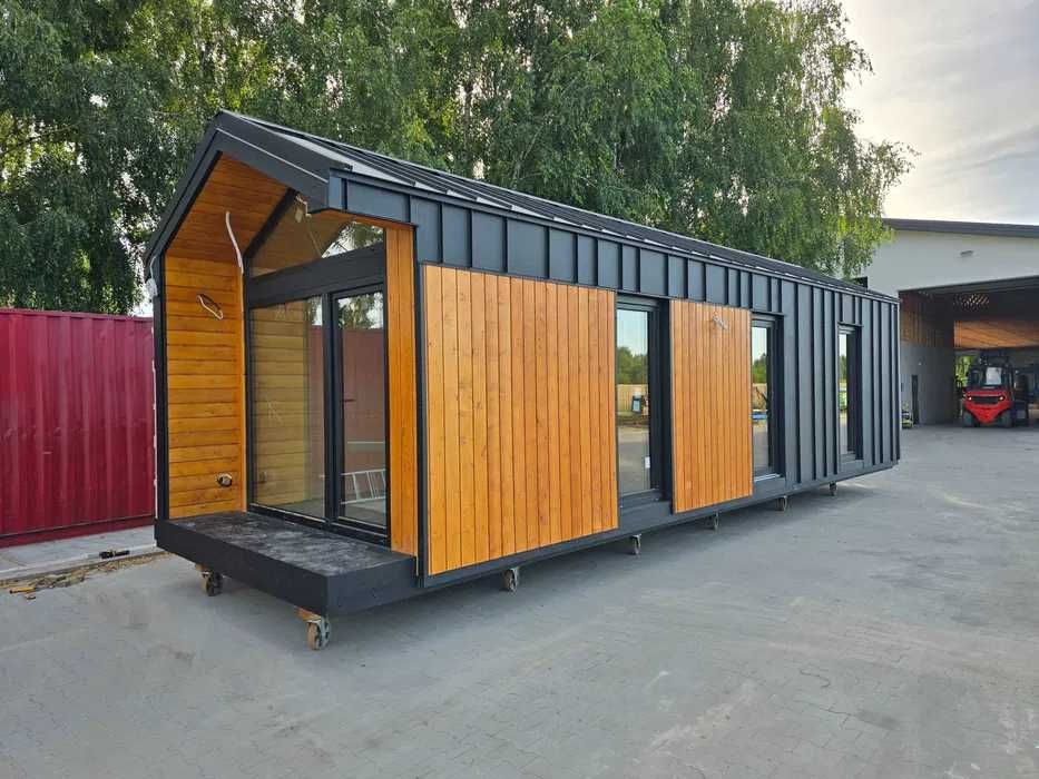 Dom Mobilny 35m2, Domek BEZ POZWOLENIA, na zgłoszenie SSO