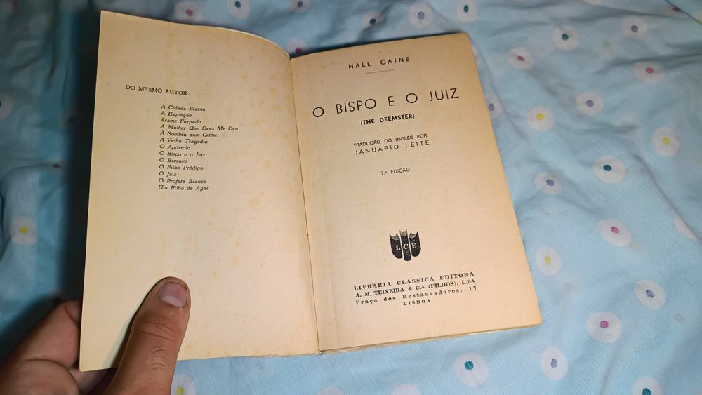 O bispo e o Juiz_Hall Caine