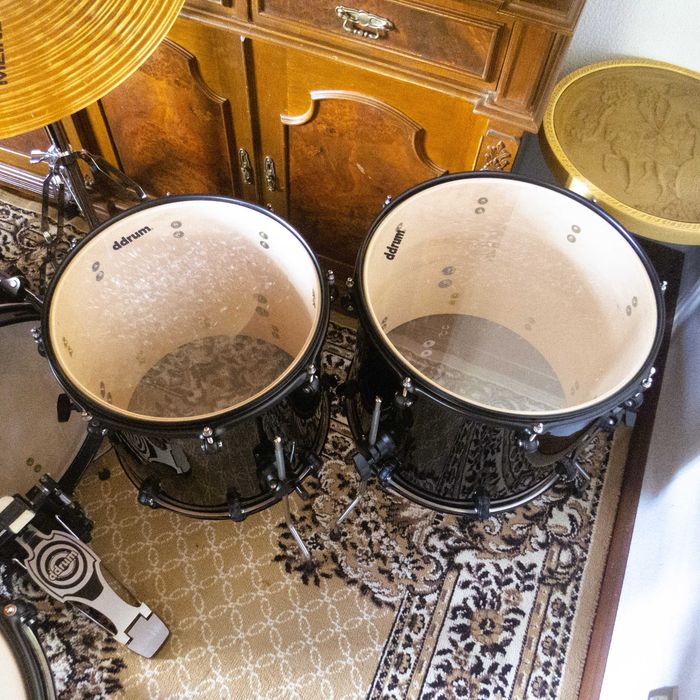 Conjunto De Bateria DDrum + Pratos MEINL+Suportes DDrum