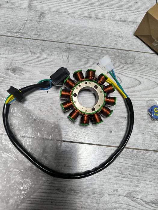 Nowy Stojan, iskrownik do motocykla