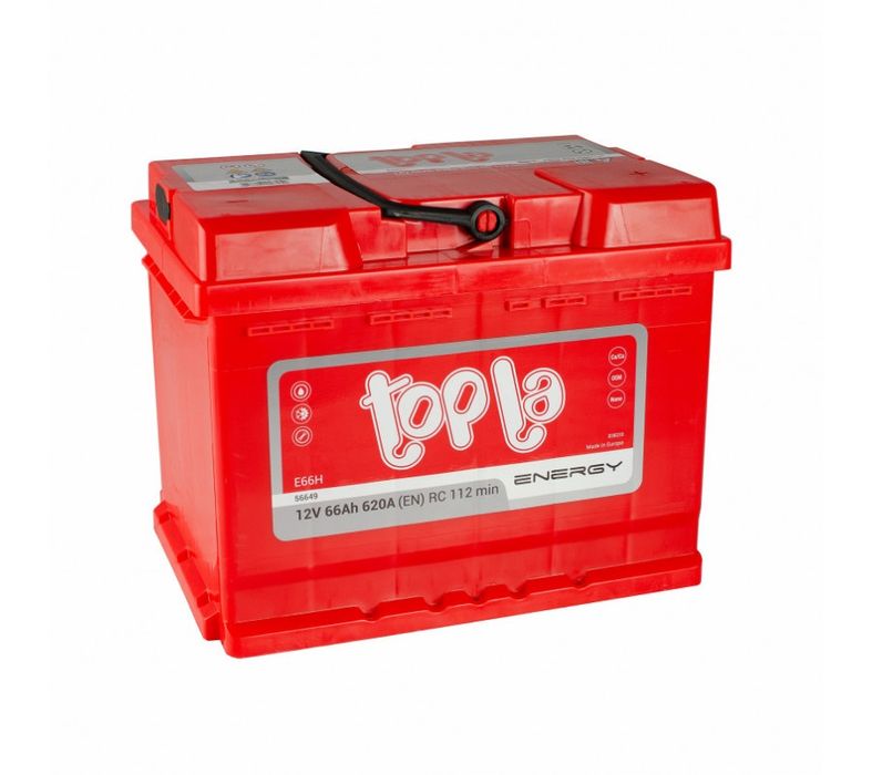 Автомобільний акумулятор Topla 66Ah 620A Energy