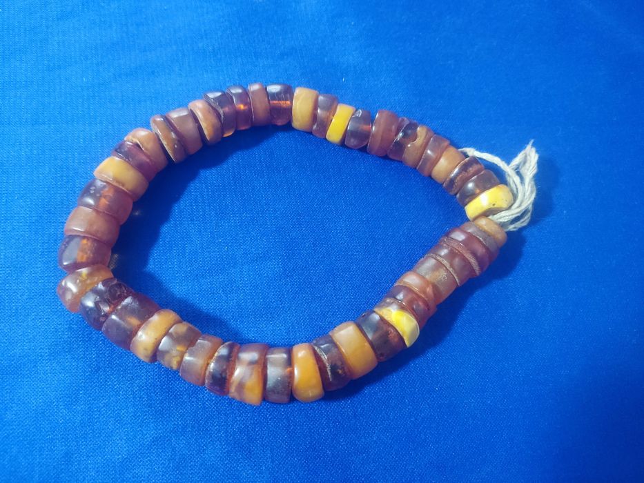 Бусы с натурального янтаря