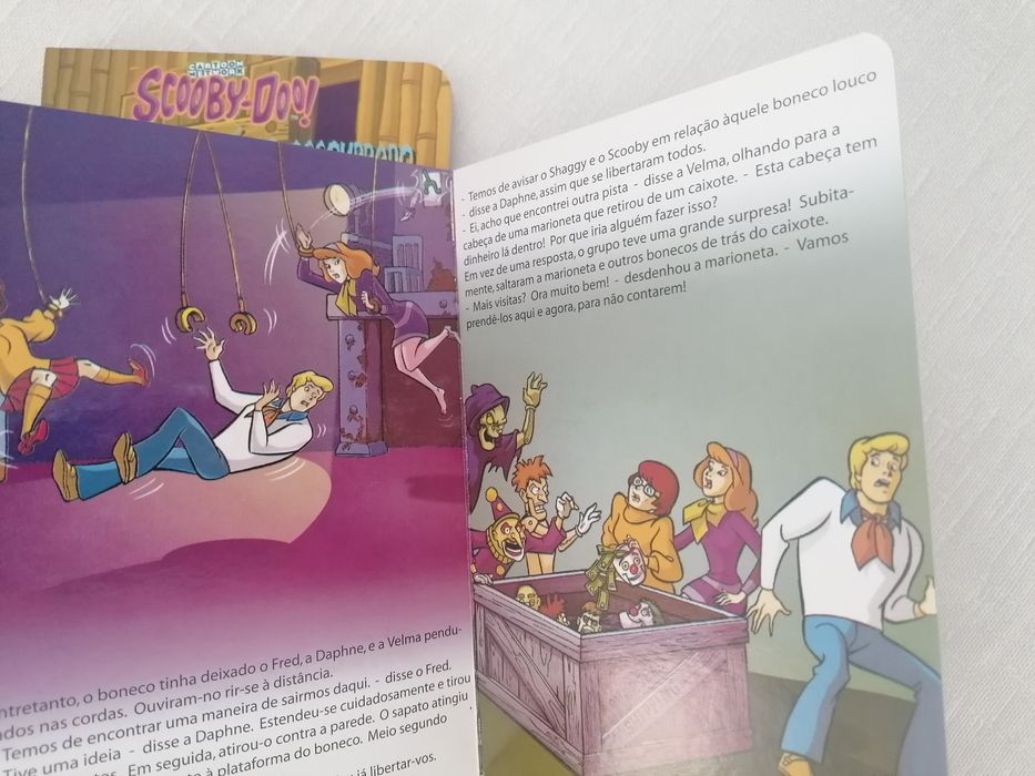 Conjunto de 6 livros - Contos de terror Scooby Doo