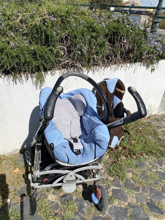 Duo Bebé Confort carrinho Loola, ovo Creatis