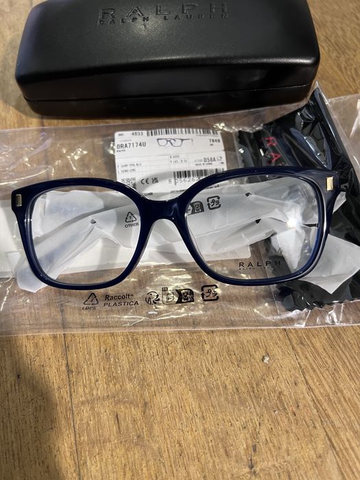 Armação Óculos Ralph Lauren ORA7174U Shiny Opal Blue – Novo