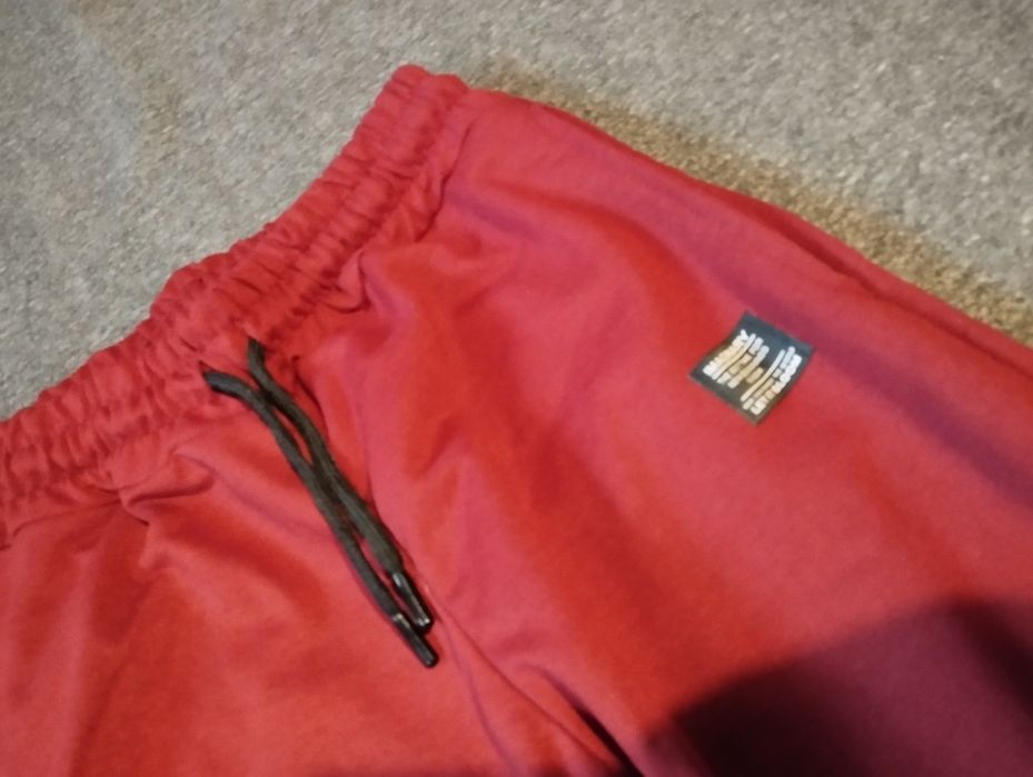 Spodnie dresowe damskie M nowe burgund bordo