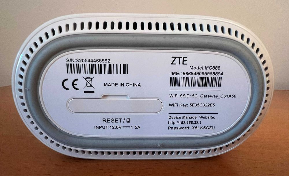 Router 5G LTE ZTE MC888 1,7 Gbps na kartę sim