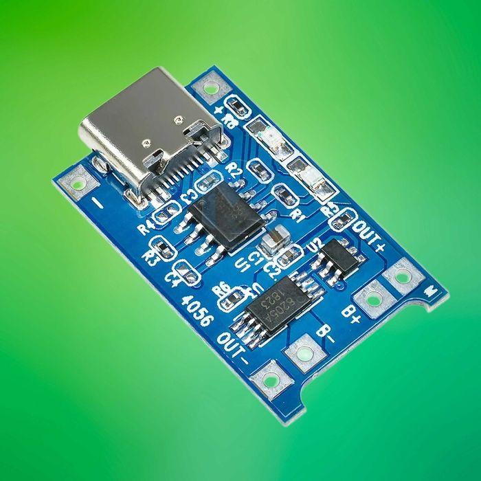 Умная плата зарядки литиевых элементов зарядка на Type-C USB