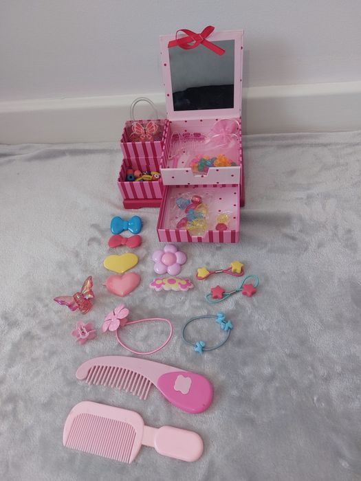 Kit cabeleireiro para bonecas