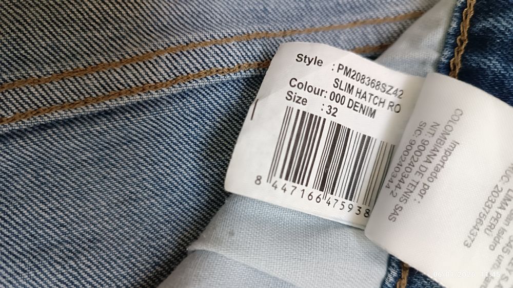 Calças Pepe jeans Slim W32 numero 42