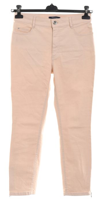 GARDEUR VIOLA budyniowe spodnie damskie jeansy nad kostkę slim r. 36