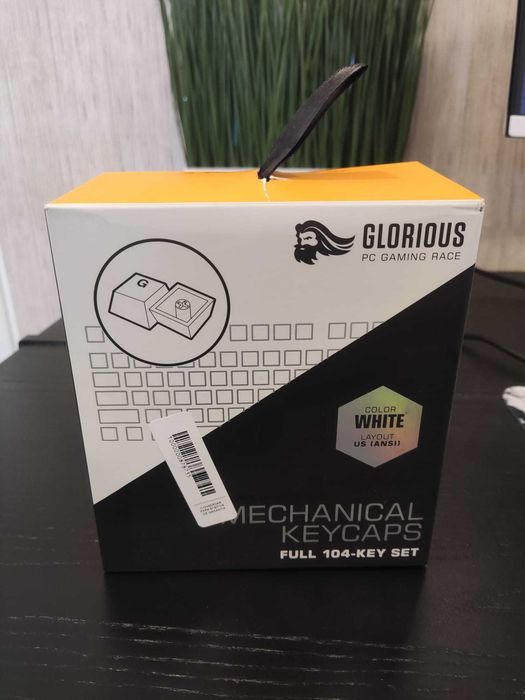 Glorious G-104-White-US Keycap ABS