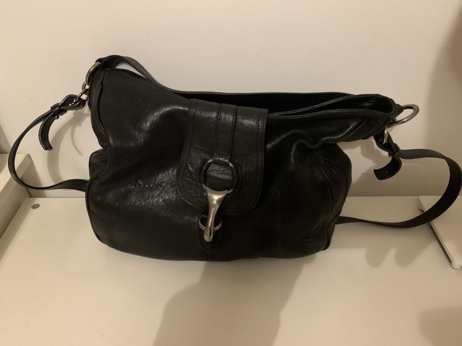 Mala de senhora Massimo Dutti Pele Genuína
