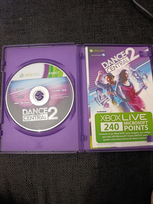 Kinect com 5 jogos (Xbox 360)