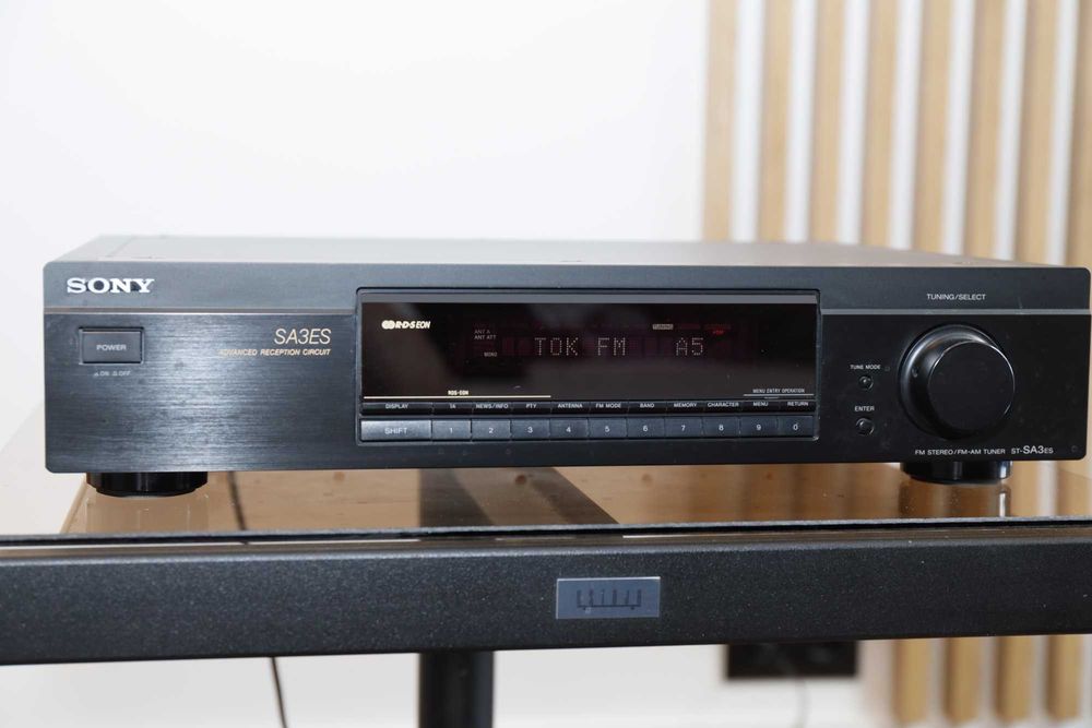 Tuner Sony ST-SA3ES czarny + pilot RM-S6