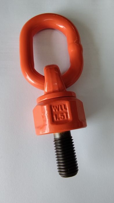 Śruba z uchem obrotowo - uchylnym. Punkt podnoszenia M16 1,5t. Nowy.