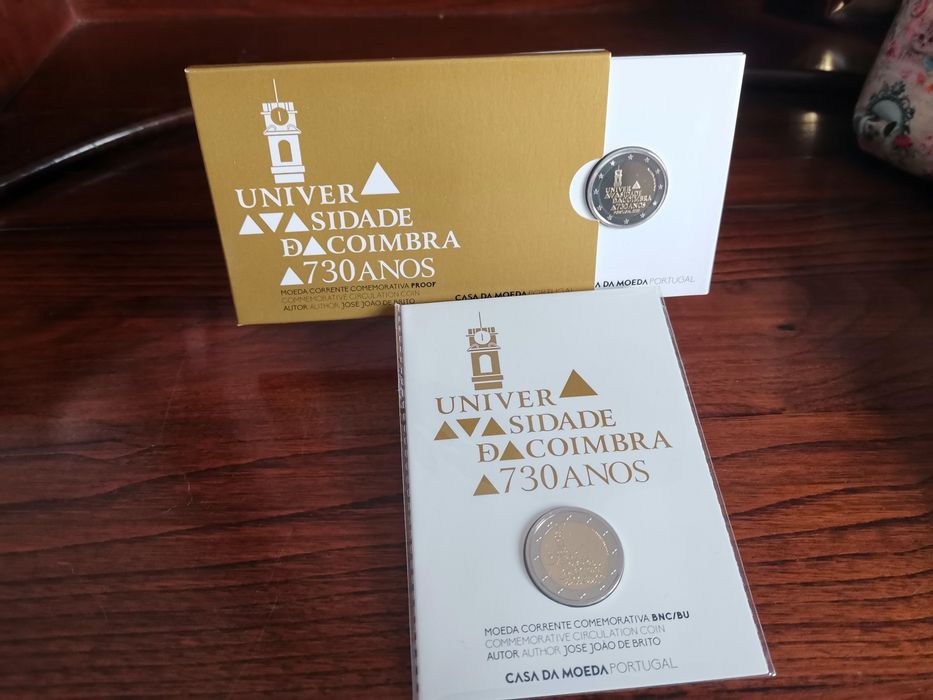 Conjunto 2 Moedas 2€ PROOF e BNC