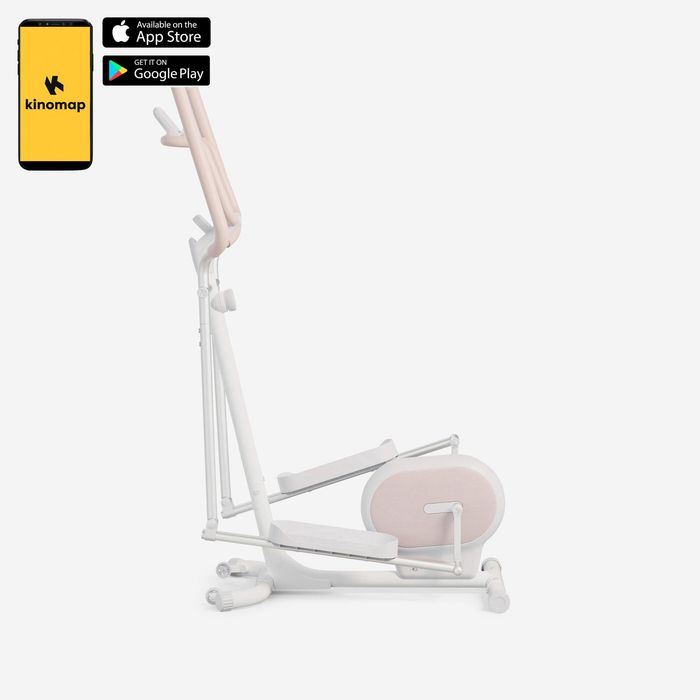 Bicicleta Elíptica Conectada Initial Elliptical 100 Branco