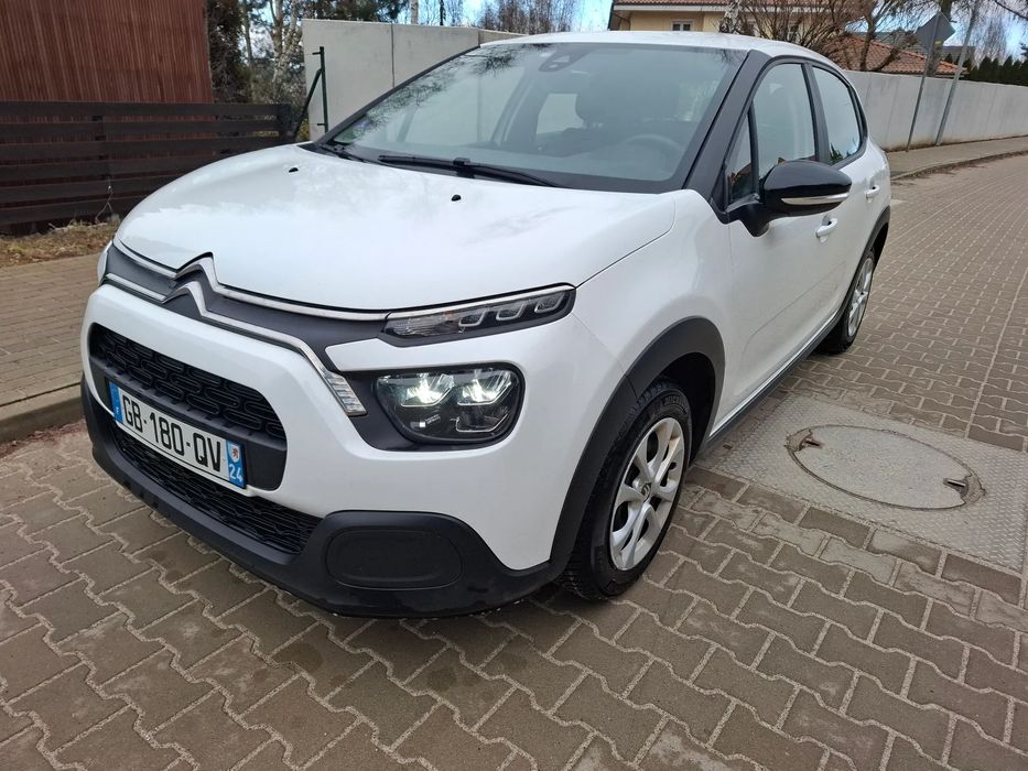 Citroën C3 1,2 benz Klima 107000km FV23 Opłacony !!!