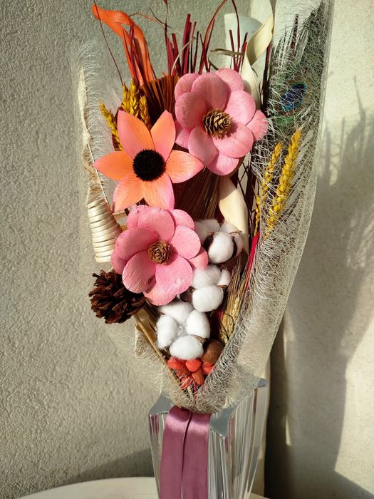 Ramo decorativo romântico