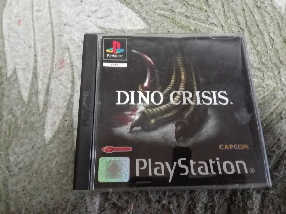 PS1 playstation 1, диск с игрой Dino crisis лицензия
