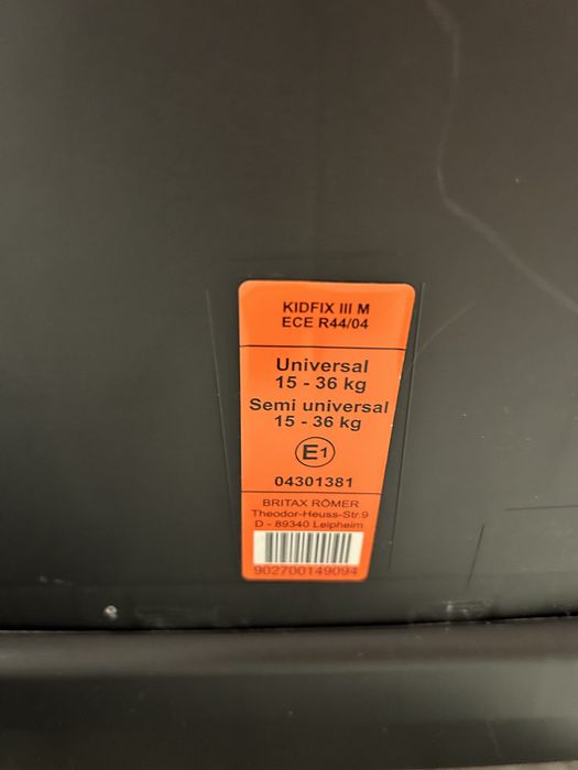 Автокрісло Britax-Romer Kidfix ІІІ М Grey 15-36 кг