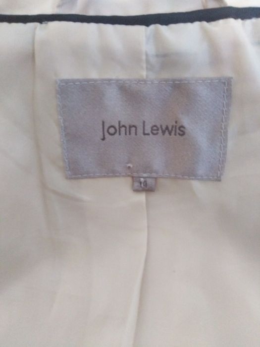Płaszcz beżowy wiosenno jesienny John Levis L