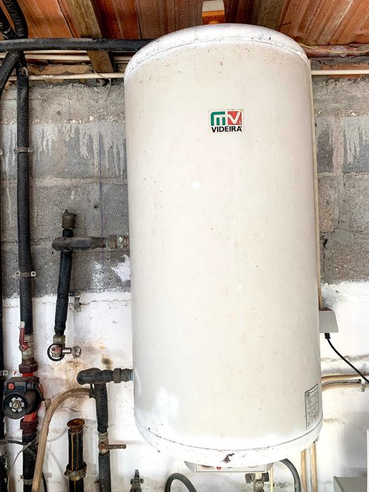 Caldeira de Aquecimento a Gasóleo + Cilindro