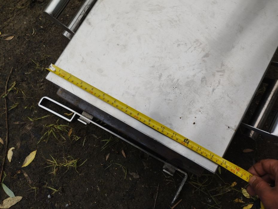 Мангал коптильня нержавейка