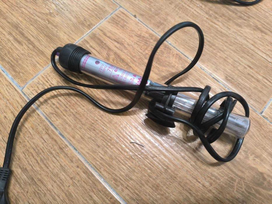 Обігрівачі для акваріуму Atman AT-300W ViaAqua VA-75W / AT-75W