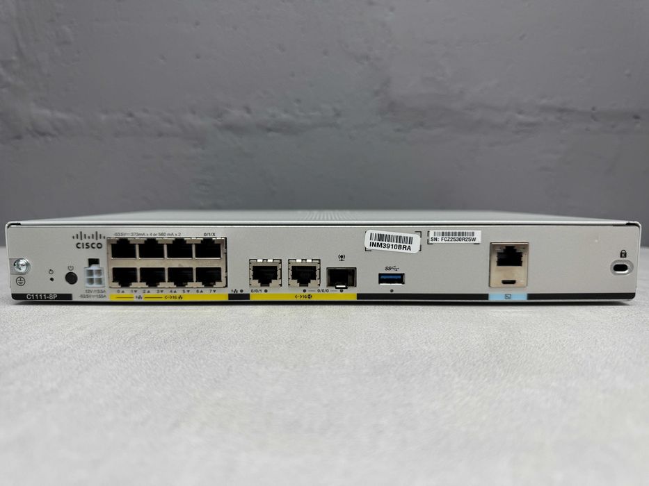 Маршрутизаторы Cisco ISR C1111-8P(Permanent лицензии) безнал/гарантия