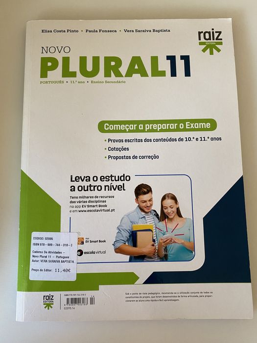 Caderno de atividades de português do 11.º Ano