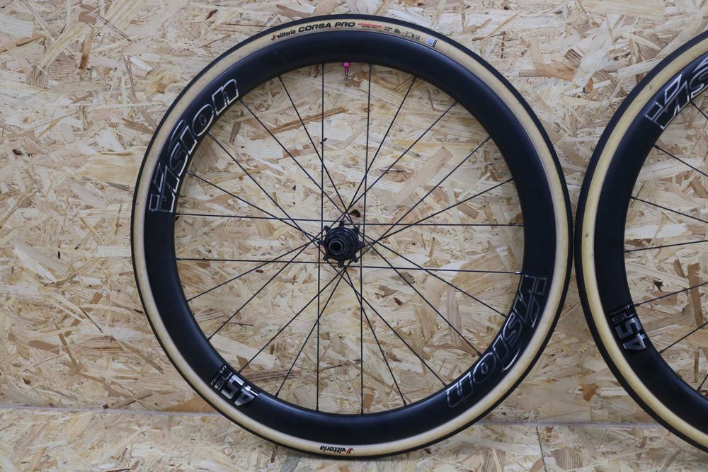 Bicicleta disco Vision Metron 45 SL tubeless/camara