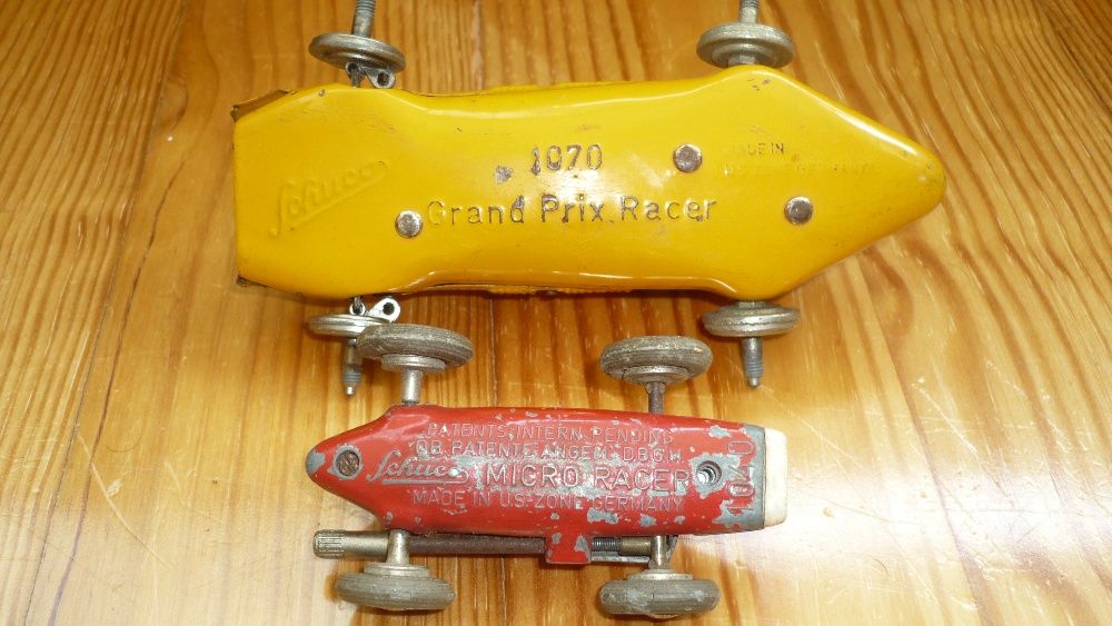 2 Carros em Metal da Schuco - Anos 50