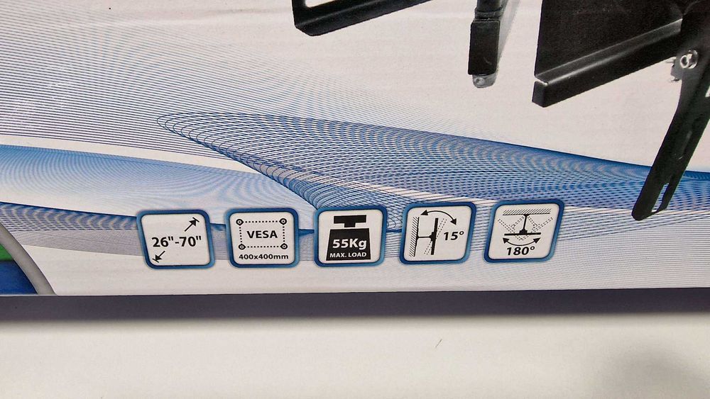 NOWY uchwyt ścienny TV Esperanza 26-70" 55kg VESA Komis Madej Czeladź