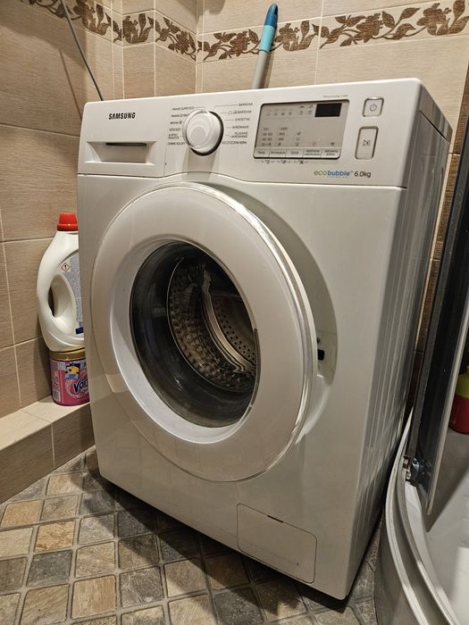 Pralka Samsung ww60j4063jw ec slim 6kg 45 cm